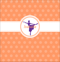 Thumbnail for Personalized Ballerina Shower Curtain IX - Silhouette V - Decorate View