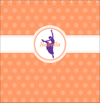Thumbnail for Personalized Ballerina Shower Curtain IX - Silhouette VII - Decorate View