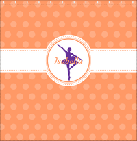 Thumbnail for Personalized Ballerina Shower Curtain IX - Silhouette VIII - Decorate View