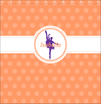 Thumbnail for Personalized Ballerina Shower Curtain IX - Silhouette IX - Decorate View