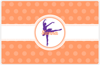 Thumbnail for Personalized Ballerina Placemat IX - Silhouette III -  View
