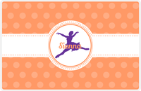 Thumbnail for Personalized Ballerina Placemat IX - Silhouette IV -  View