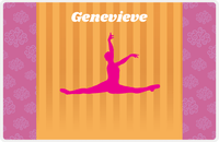 Thumbnail for Personalized Ballerina Placemat X - Silhouette XI -  View