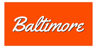 Thumbnail for Personalized Baltimore Beach Towel - Front View