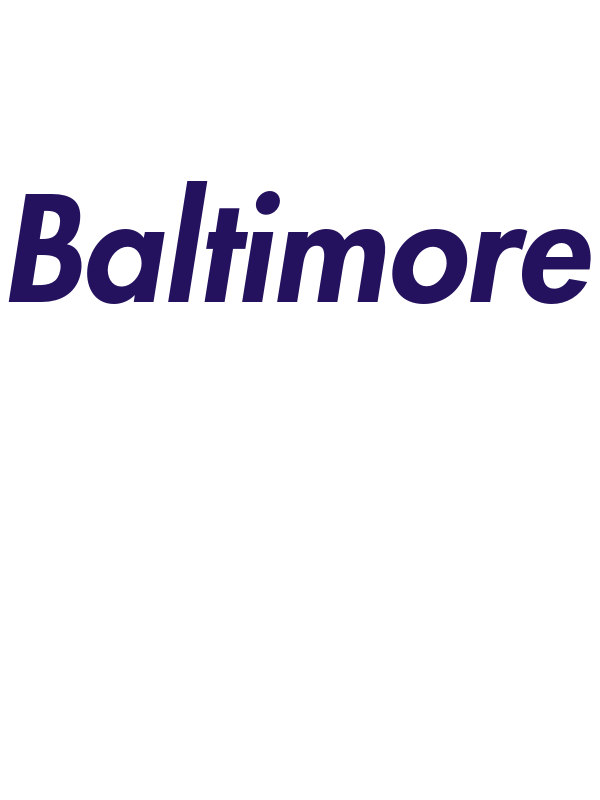 Personalized Baltimore T-Shirt - White - Decorate View