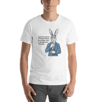 Thumbnail for Banned Rabbit T-Shirt - White - Shirt View