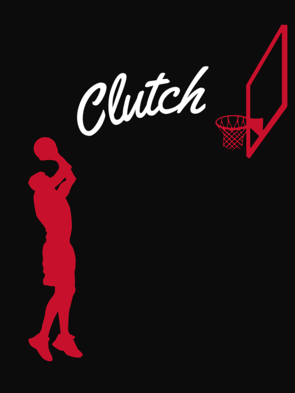 Personalized Basketball T-Shirt - Black - Jump Shot - Decorate View