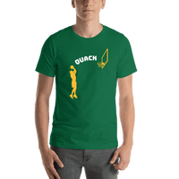 Thumbnail for Personalized Basketball T-Shirt - Green - Jump Shot - Shirt View