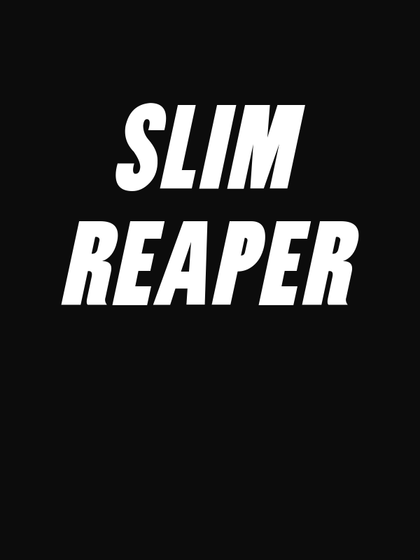Basketball Slim Reaper T-Shirt - Black - Decorate View