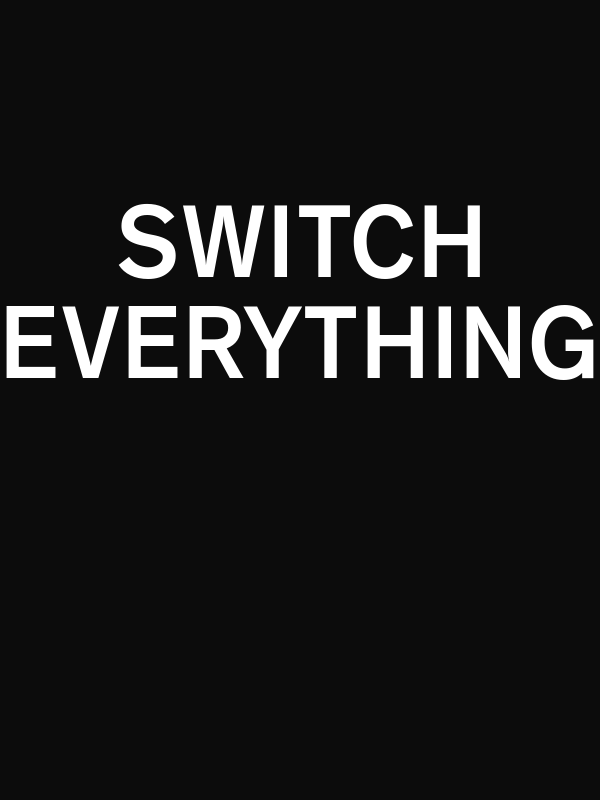 Basketball Switch Everything T-Shirt - Black - Decorate View