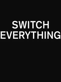 Thumbnail for Basketball Switch Everything T-Shirt - Black - Decorate View