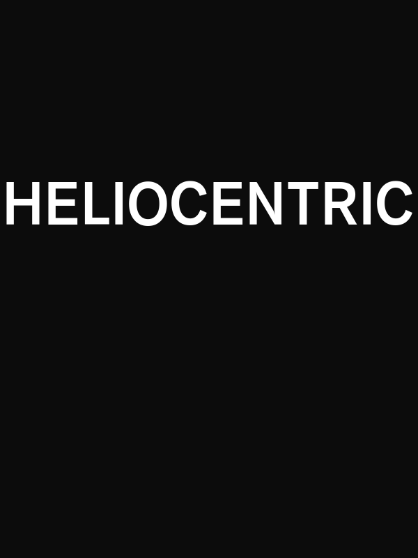 Basketball Heliocentric T-Shirt - Black - Decorate View
