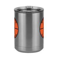 Thumbnail for Personalized Basketball Coffee Mug Tumbler with Handle (15 oz) - Front View
