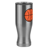 Thumbnail for Personalized Basketball Pilsner Tumbler (20 oz) - Front Right View