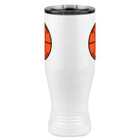 Thumbnail for Personalized Basketball Pilsner Tumbler (20 oz) - Front View
