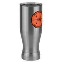 Thumbnail for Personalized Basketball Pilsner Tumbler (20 oz) - Front Right View