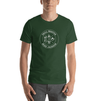 Thumbnail for Personalized BBQ Grill Master T-Shirt - Green - Shirt View