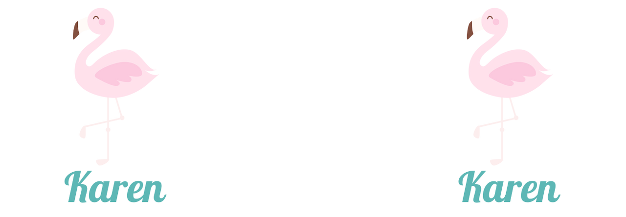 Personalized Beach Fun Travel Coffee Mug Tumbler with Handle (20 oz) - Flamingo - Graphic View