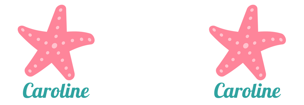 Personalized Beach Fun Travel Coffee Mug Tumbler with Handle (20 oz) - Starfish - Graphic View