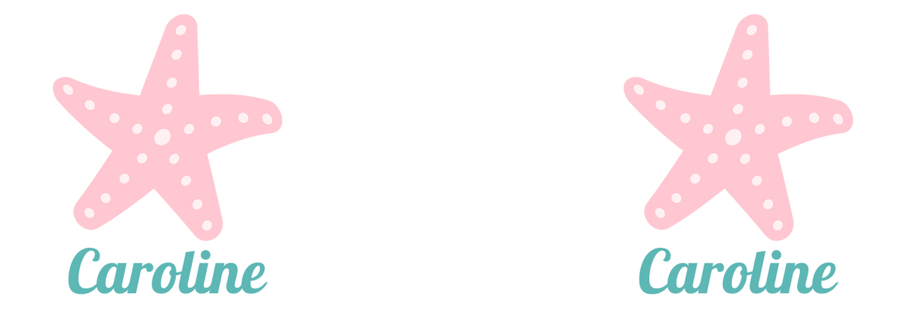 Personalized Beach Fun Travel Coffee Mug Tumbler with Handle (20 oz) - Starfish - Graphic View