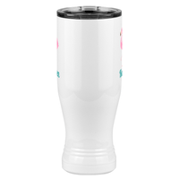 Thumbnail for Personalized Beach Fun Pilsner Tumbler (20 oz) - Flamingo - Front View