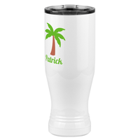 Thumbnail for Personalized Beach Fun Pilsner Tumbler (20 oz) - Palm Tree - Front Left View