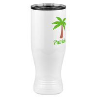 Thumbnail for Personalized Beach Fun Pilsner Tumbler (20 oz) - Palm Tree - Front Right View