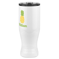 Thumbnail for Personalized Beach Fun Pilsner Tumbler (20 oz) - Pineapple - Front Left View
