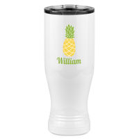 Thumbnail for Personalized Beach Fun Pilsner Tumbler (20 oz) - Pineapple - Left View