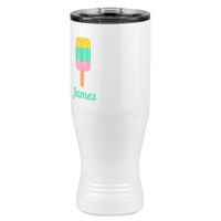 Thumbnail for Personalized Beach Fun Pilsner Tumbler (20 oz) - Popsicle - Front Left View