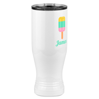 Thumbnail for Personalized Beach Fun Pilsner Tumbler (20 oz) - Popsicle - Front Right View