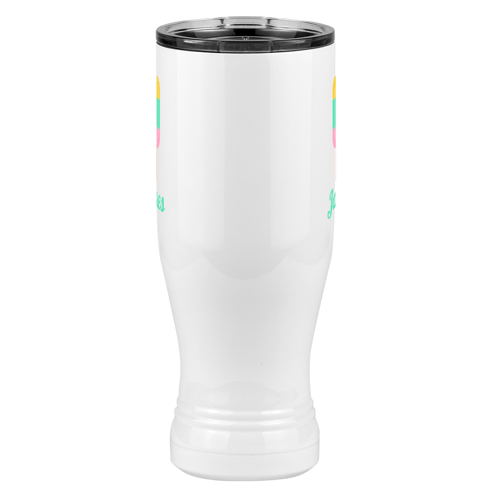 Personalized Beach Fun Pilsner Tumbler (20 oz) - Popsicle - Front View