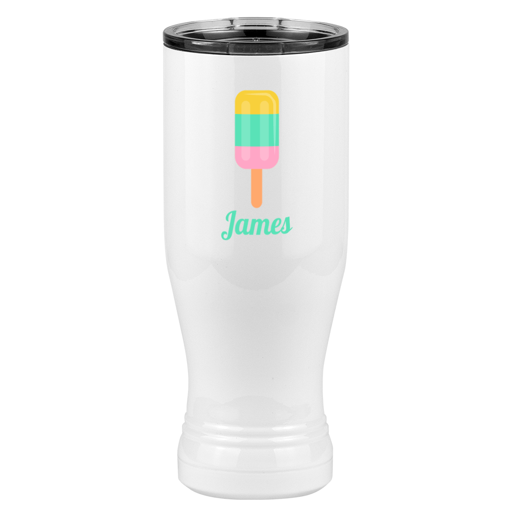 Personalized Beach Fun Pilsner Tumbler (20 oz) - Popsicle - Right View