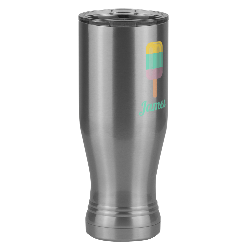 Personalized Beach Fun Pilsner Tumbler (20 oz) - Popsicle - Front Right View