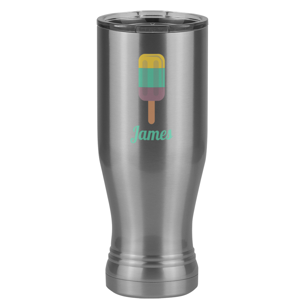 Personalized Beach Fun Pilsner Tumbler (20 oz) - Popsicle - Left View