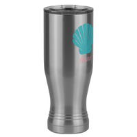 Thumbnail for Personalized Beach Fun Pilsner Tumbler (20 oz) - Seashell - Front Right View