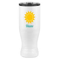 Thumbnail for Personalized Beach Fun Pilsner Tumbler (20 oz) - Sun - Right View