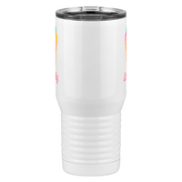 Thumbnail for Personalized Beach Fun Tall Travel Tumbler (20 oz) - Ice Cream Cone - Front View