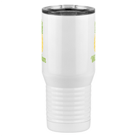Thumbnail for Personalized Beach Fun Tall Travel Tumbler (20 oz) - Pineapple - Front View