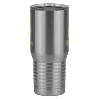 Thumbnail for Personalized Beach Fun Tall Travel Tumbler (20 oz) - Pineapple - Front View