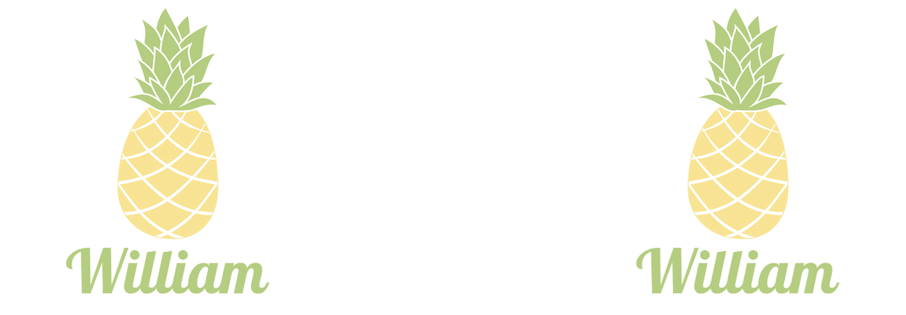 Personalized Beach Fun Tall Travel Tumbler (20 oz) - Pineapple - Graphic View