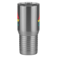 Thumbnail for Personalized Beach Fun Tall Travel Tumbler (20 oz) - Sailboat - Front View