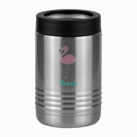Thumbnail for Personalized Beach Fun Beverage Holder - Flamingo - Left View