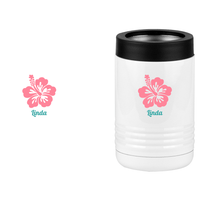 Thumbnail for Personalized Beach Fun Beverage Holder - Hibiscus - Design View