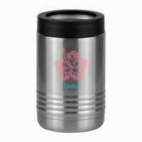 Thumbnail for Personalized Beach Fun Beverage Holder - Hibiscus - Left View