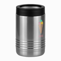 Thumbnail for Personalized Beach Fun Beverage Holder - Ice Cream Cone - Front Right View