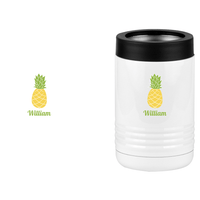 Thumbnail for Personalized Beach Fun Beverage Holder - Pineapple - Design View