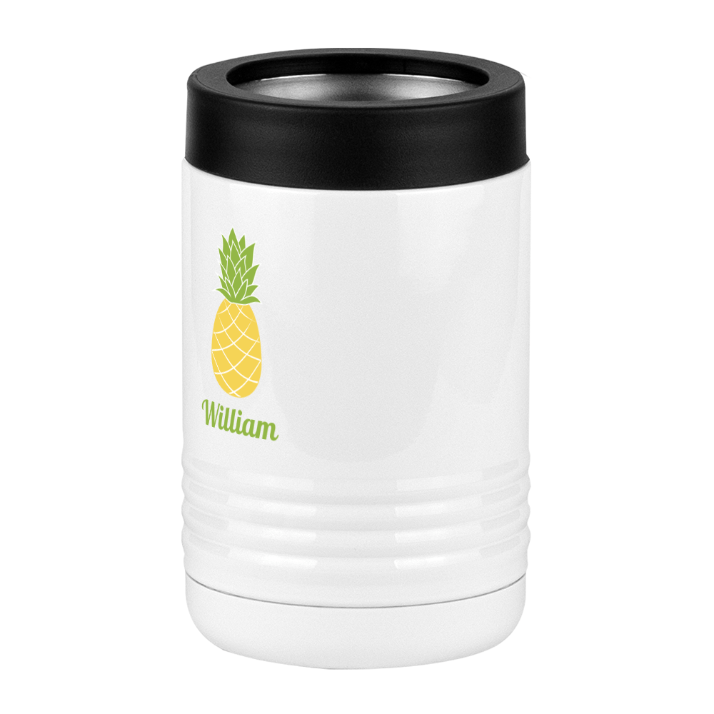 Personalized Beach Fun Beverage Holder - Pineapple - Front Left View