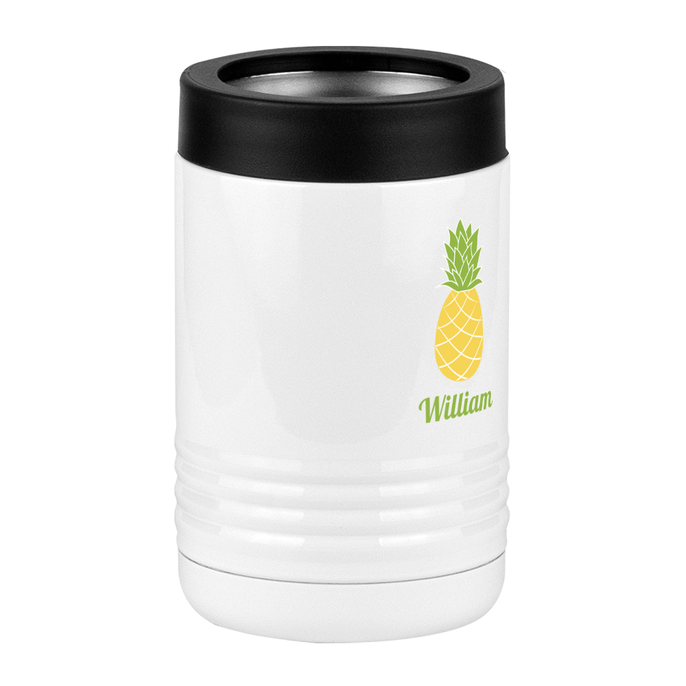 Personalized Beach Fun Beverage Holder - Pineapple - Front Right View