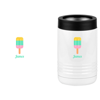 Thumbnail for Personalized Beach Fun Beverage Holder - Popsicle - Design View